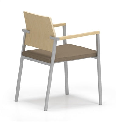 Lesro Avon Guest Chair - Upholstered Seat - Laminate Back | AV1141
