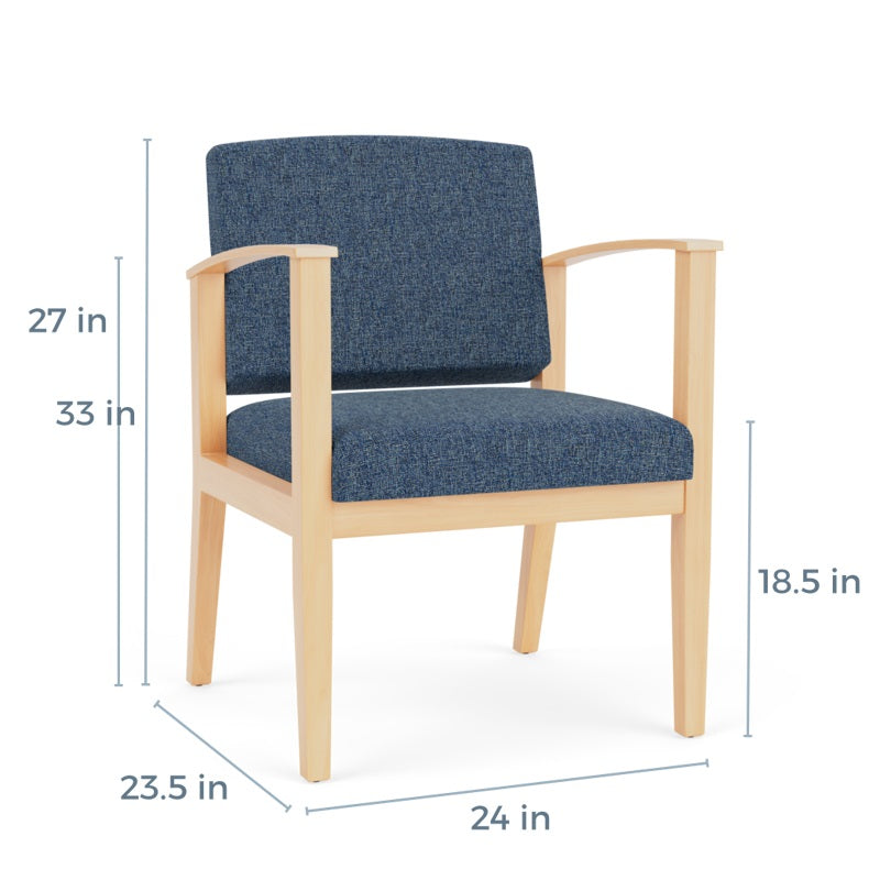 Lesro Amherst Steel Guest Chair | AS1101