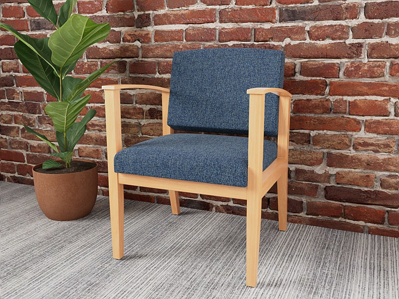 Lesro Amherst Open Arm Guest Chair | AW1101