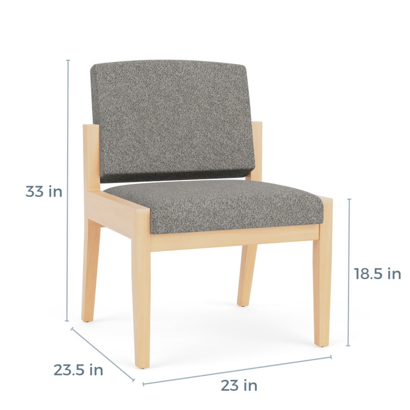 Lesro Amherst Guest Chair Armless | AW1102