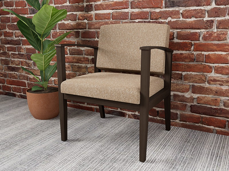 Lesro Amherst Open Arm Guest Chair | AW1201