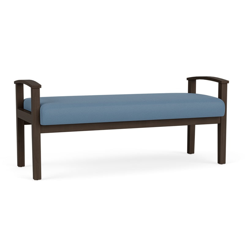 Lesro Amherst Open Arm 2 Seat Bench | AW2001