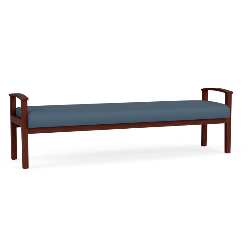 Lesro Amherst Open Arm 3 Seat Bench | AW3001