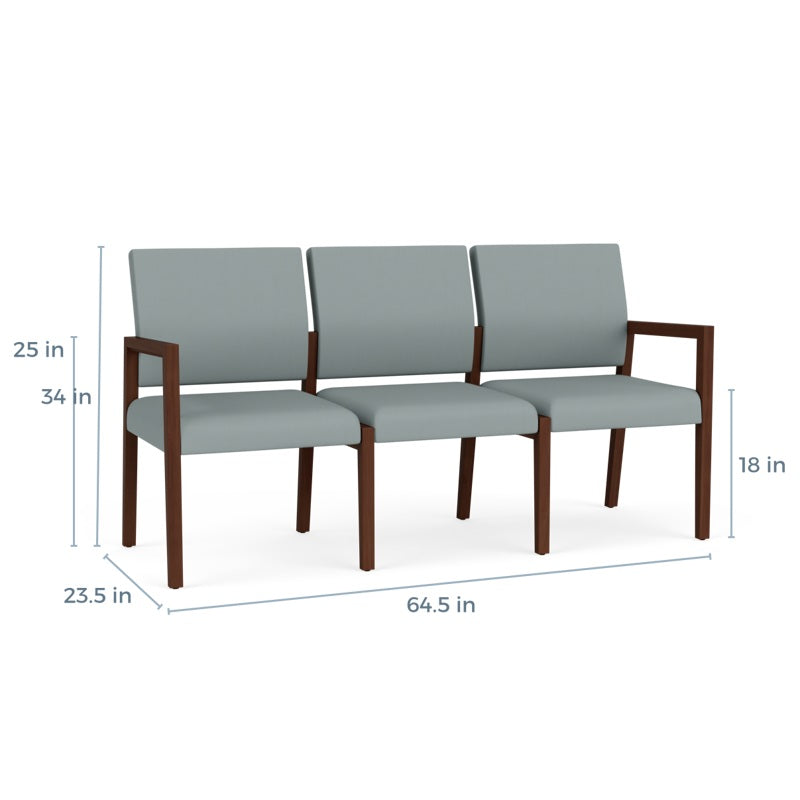Lesro Brooklyn 3 Seat Sofa | BK3101