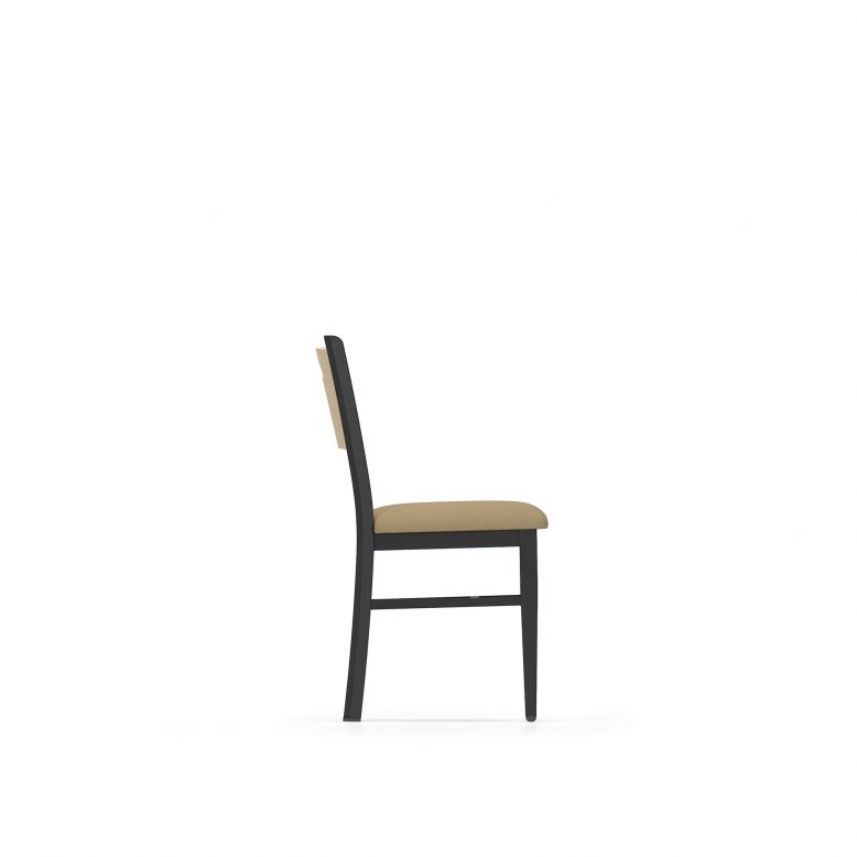 Lesro Concord Series Cafe Chair With Fabric Seat | CD1190