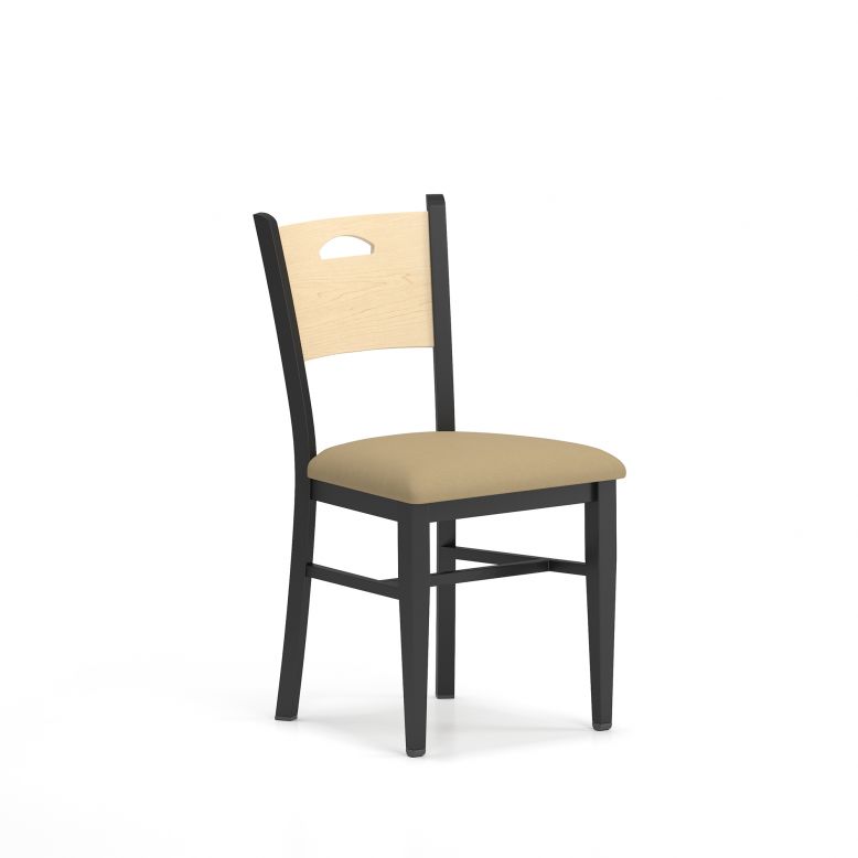 Lesro Concord Series Cafe Chair With Fabric Seat | CD1190