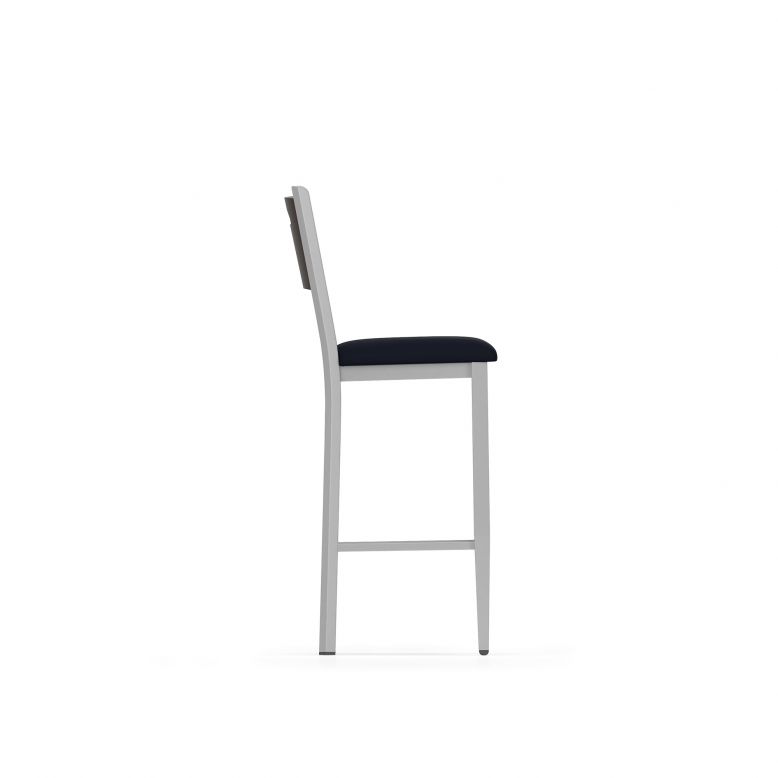 Lesro Concord Series Cafe Stool With Fabric Seat | CD1192