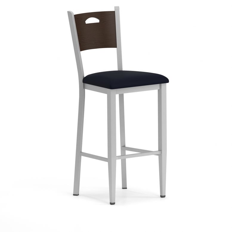 Lesro Concord Series Cafe Stool With Fabric Seat | CD1192