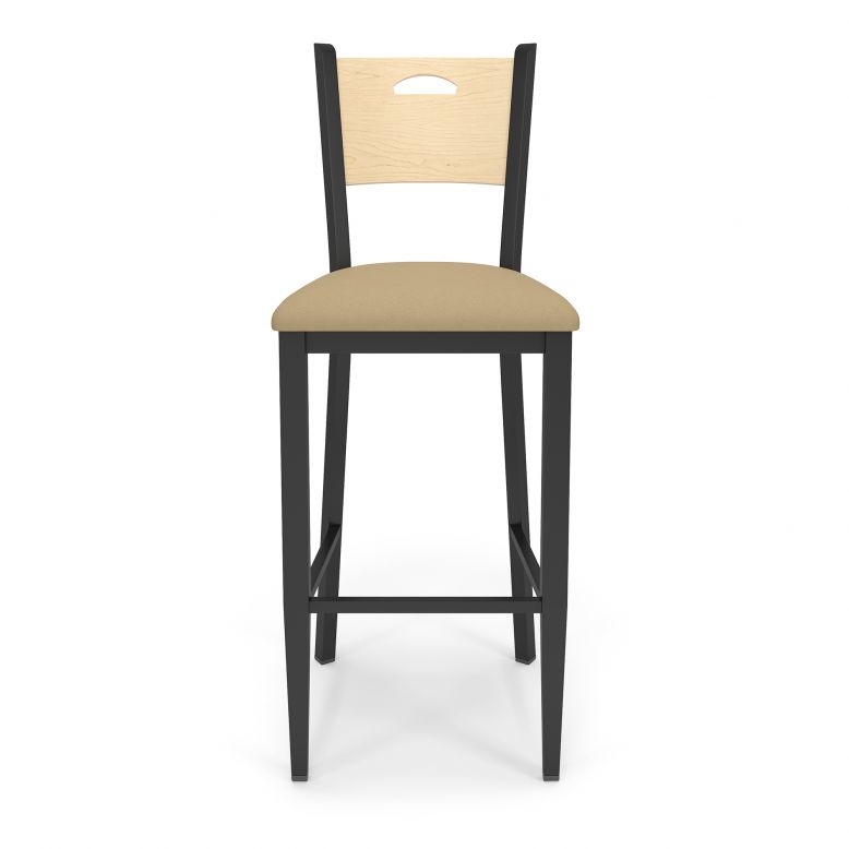 Lesro Concord Series Cafe Stool With Fabric Seat | CD1192
