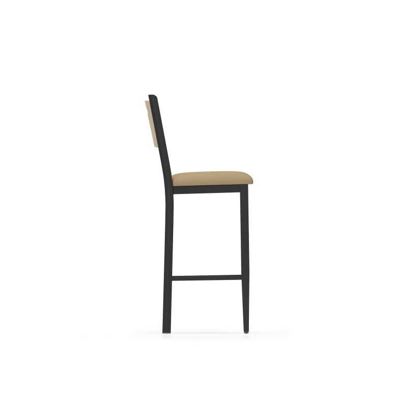 Lesro Concord Series Cafe Stool With Fabric Seat | CD1192