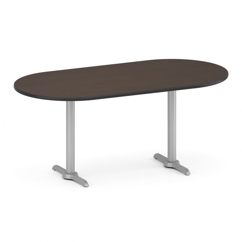 Lesro Concord Series 30" Tall Oval Table | CD7172