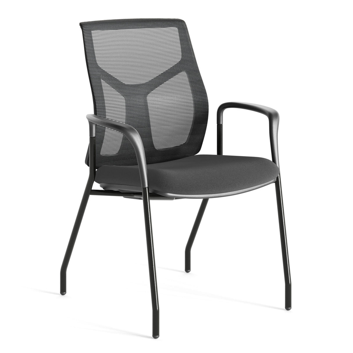 OfficeSource Starlight Executive Guest Chair with Black Frame | OSGS4031