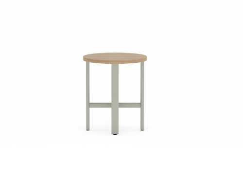 Collaborative Spaces™ 21"H Occasional Side Table with Round Top - 18"W x 18"D | SCOR1818