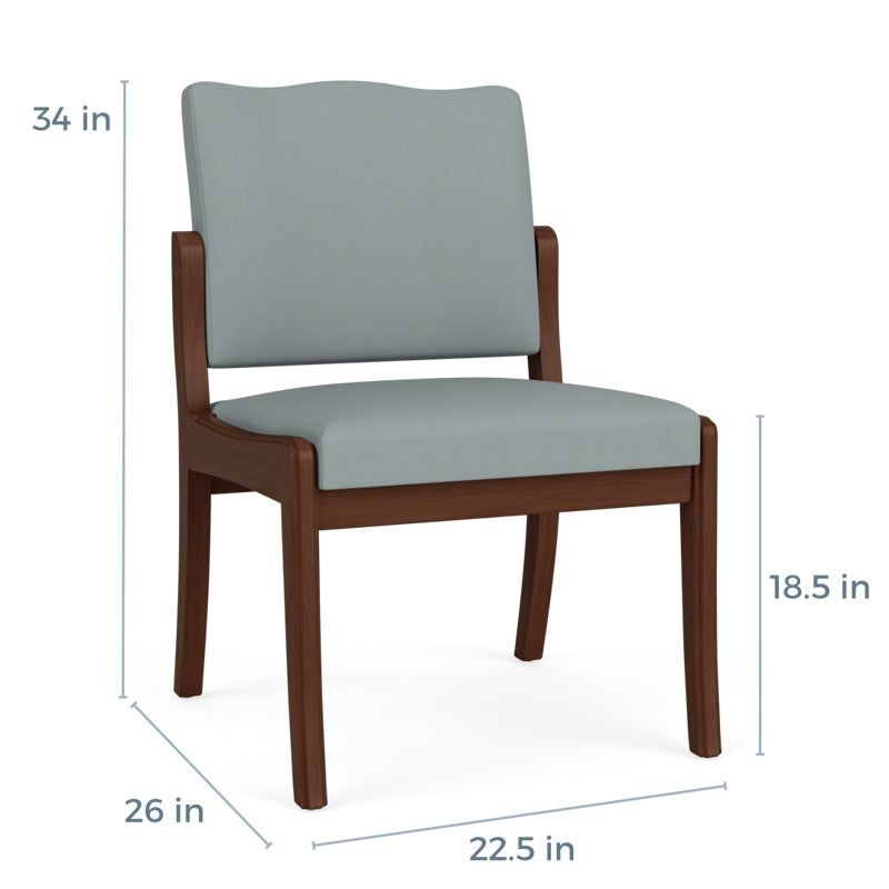 Lesro Franklin Series Armless Guest Chair | FK1102