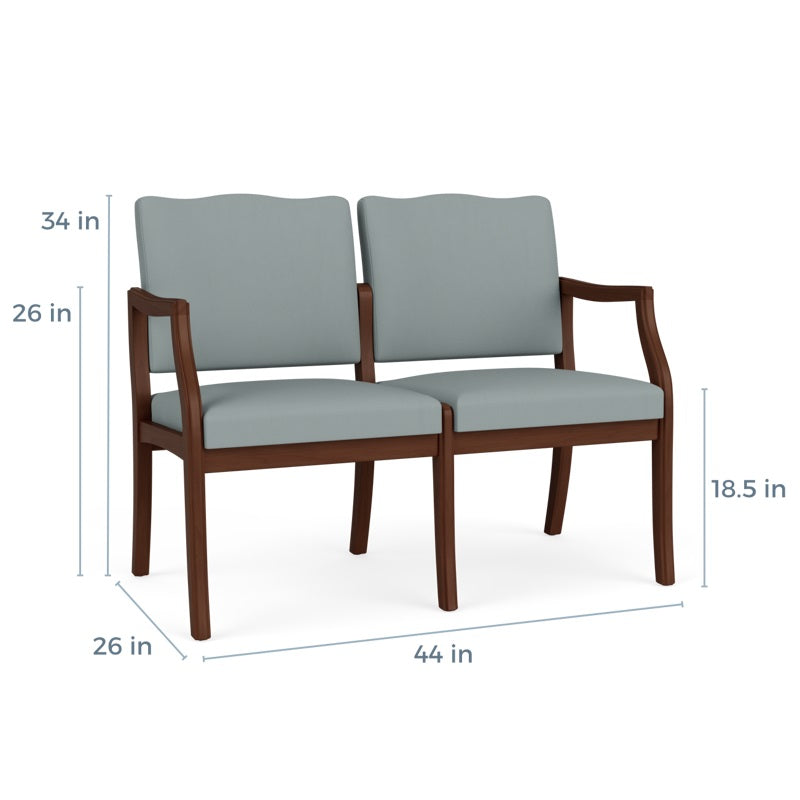 Lesro Franklin Series 2 Seat Sofa | FK2101