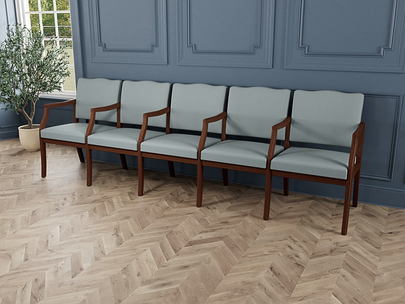 Lesro Franklin Series 5 Seats With Center Arms | FK5103