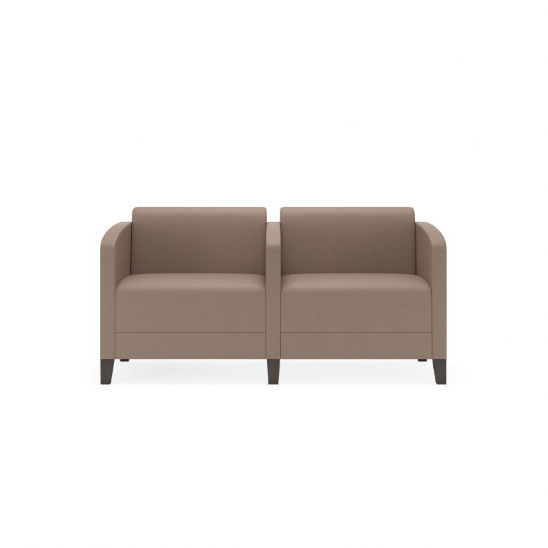 Lesro Fremont Series Guest Chair 2 Seats w/Center Arm | FT2103