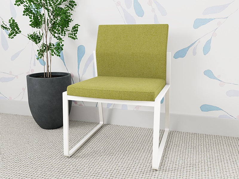 Lesro Gansett Series Armless Guest Chair | GN1102