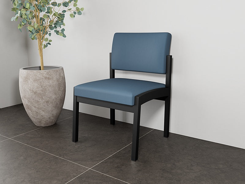 Lesro Lenox Steel Series Armless Guest Chair | LS1102