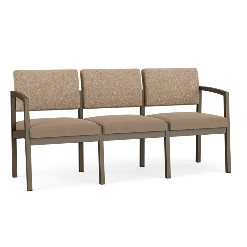 Lesro Lenox Steel Series 3 Seat Sofa | LS3101