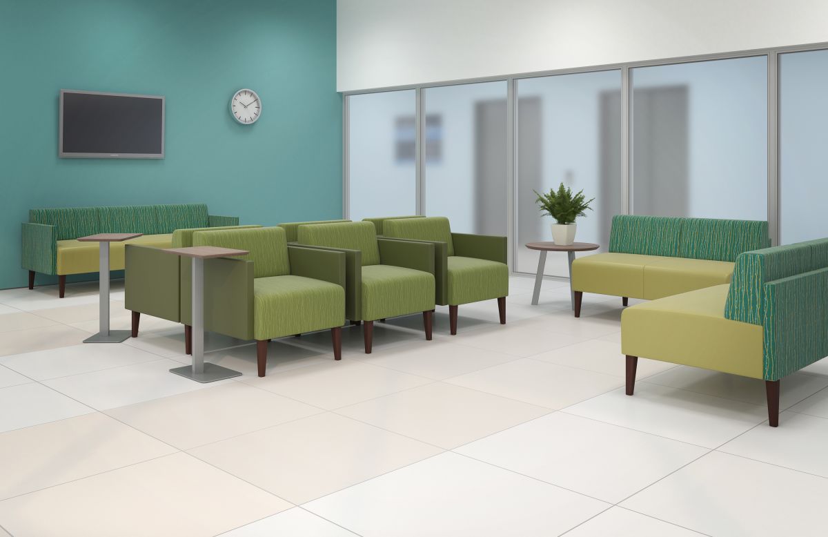 Lesro Luxe Series 3 Seat Bench | LX3001