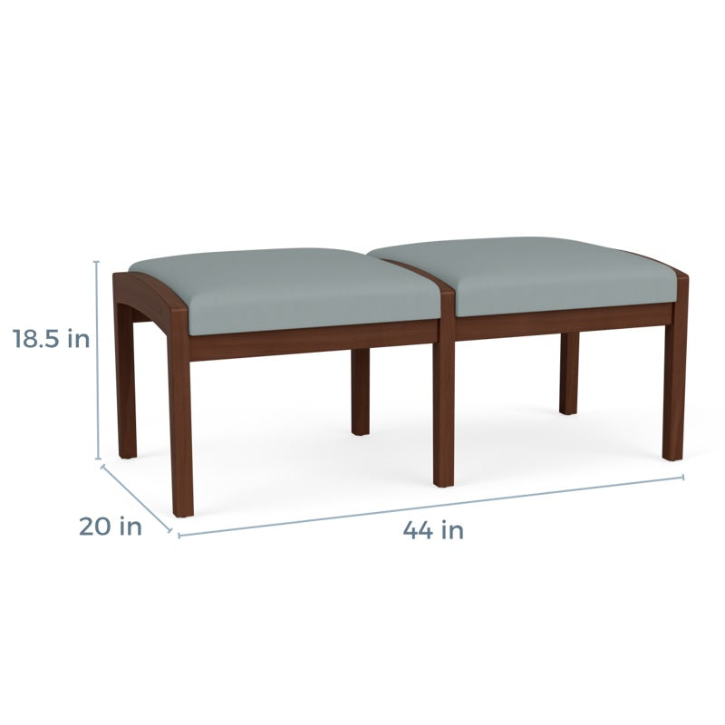 Lesro Lenox Series 2 Seat Bench | LW2001