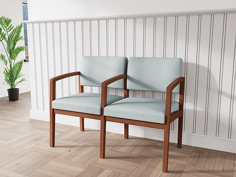 Lesro Lenox Series 2 Seat Sofa w/ Center Arm | LW2103