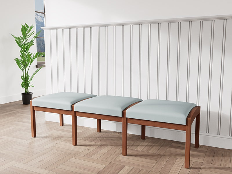 Lesro Lenox Series 3 Seat Bench | LW3001