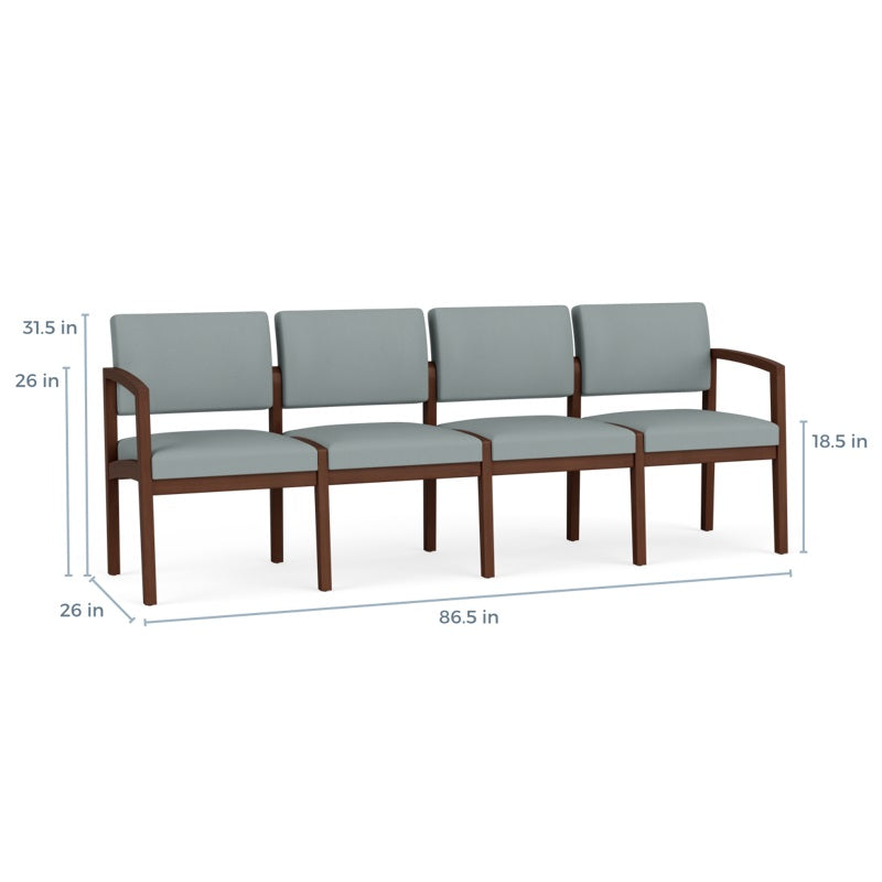 Lesro Lenox Series 4 Seat Sofa | LW4101