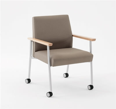 Lesro Mystic Guest Chair w/ Casters | MG1201C