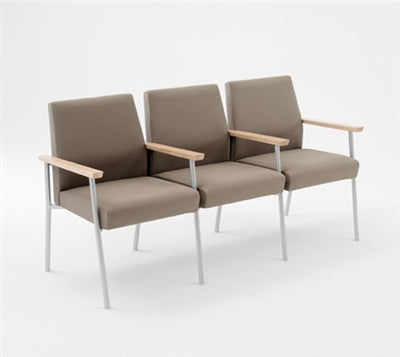 Lesro Mystic 3 Seat Sofa w/ Center Arms | MG3103