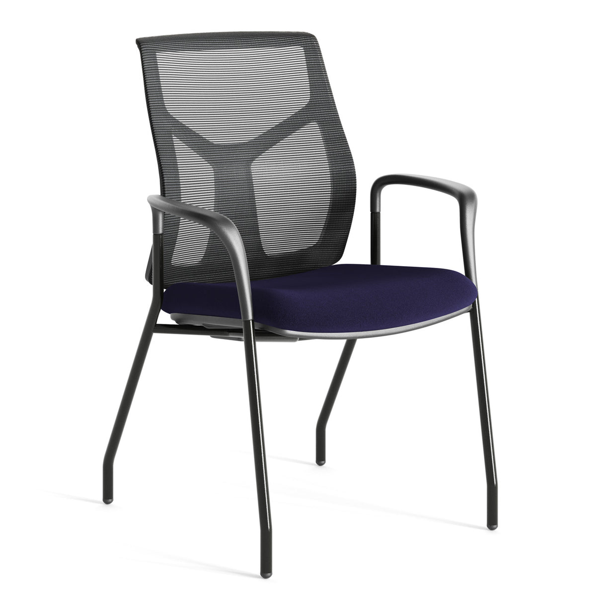 OfficeSource Starlight Executive Guest Chair with Black Frame | OSGS4031