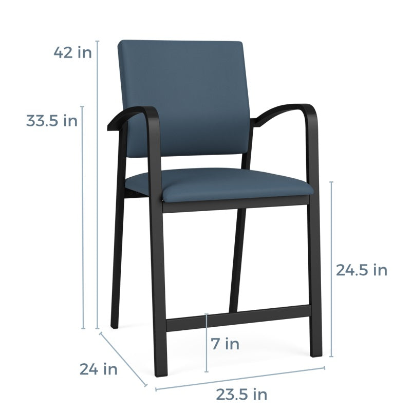 Lesro Newport Series Guest Hip Chair | NP1161