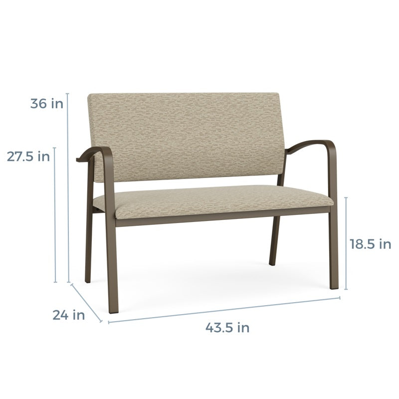 Lesro Newport Series Loveseat | NP1501