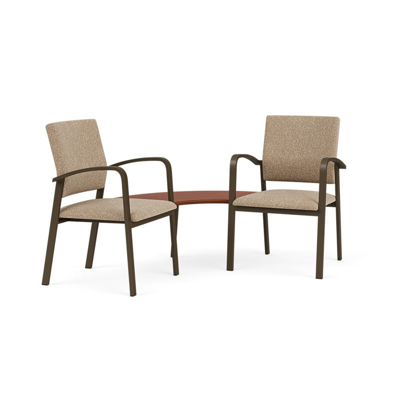 Lesro Newport Series 2 Chairs With Connecting Corner Table | NP2301