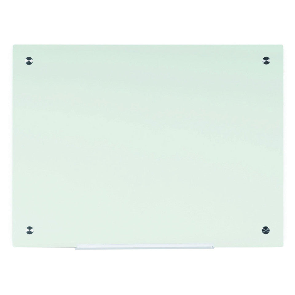 Vizual Magnetic Glass Dry-Erase Board - 36" x 48" | OS0801MGWH
