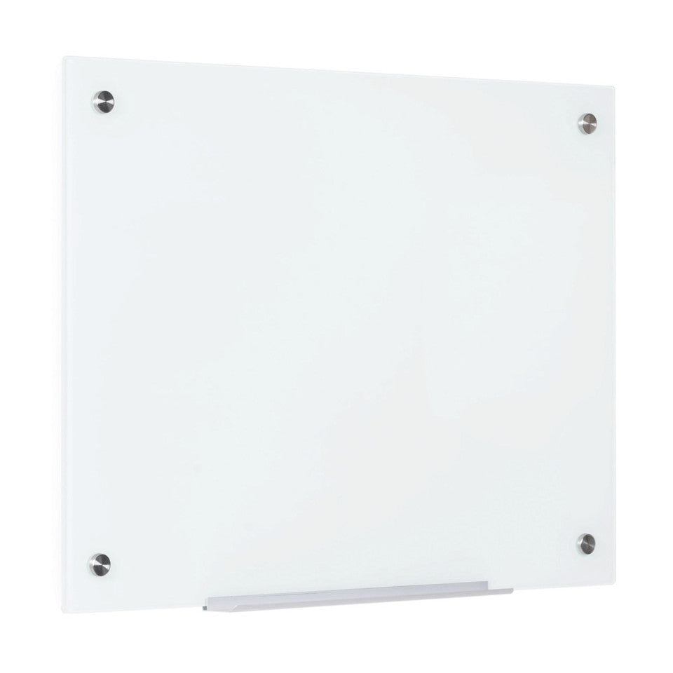 Vizual Magnetic Glass Dry-Erase Board - 36" x 48" | OS0801MGWH