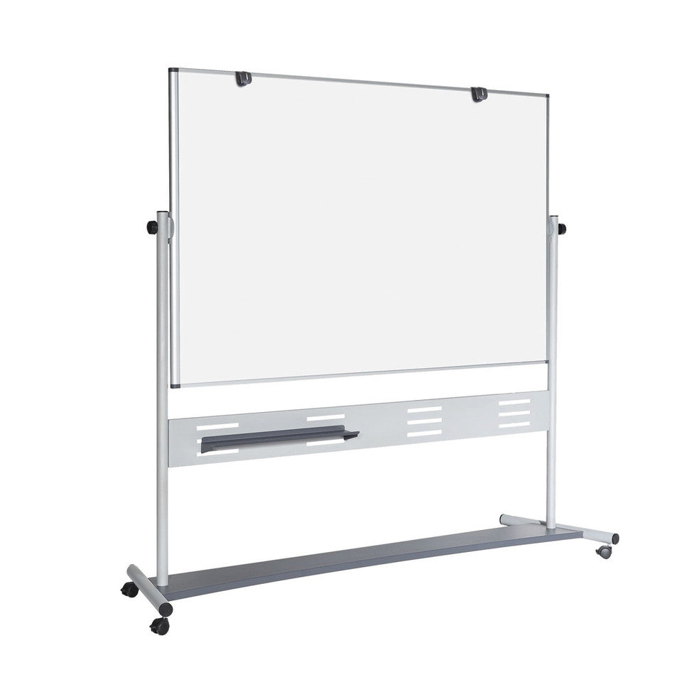 Vizual Dry-Erase Mobile Revolving Easel - 48" x 72" | OSR5507MDWH