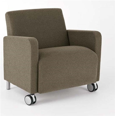 Lesro Ravenna Guest Chair w/ Casters | RV1201C