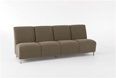 Lesro Ravenna Armless 4 Seat Sofa | RV4102