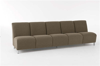 Lesro Ravenna Armless 5 Seat Sofa | RV5102