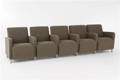 Lesro Ravenna 5 Seat Sofa w/ Center Arms | RV5103