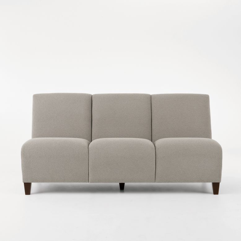 Lesro Siena Series Armless 3 Seat Sofa | SN3102