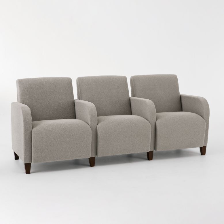 Lesro Siena Series 3 Seats With Center Arms | SN3103