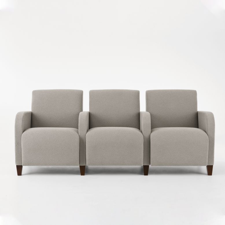 Lesro Siena Series 3 Seats With Center Arms | SN3103