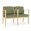 Lesro Amherst 2 Seats w/ Center Arm | AW2103