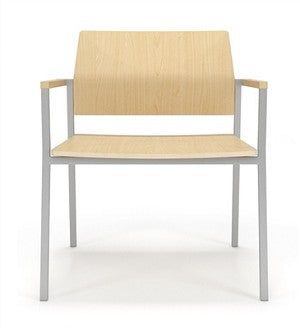 Lesro Avon Oversized Guest Chair - Laminate Seat - Laminate Back | AV1251