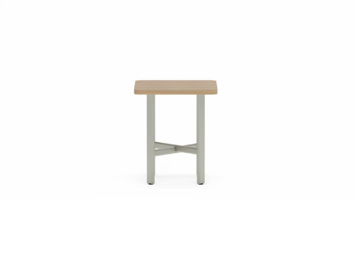 Collaborative Spaces™ 21"H Occasional Side Table with Square Top - 18"W x 18"D | SCOC1818