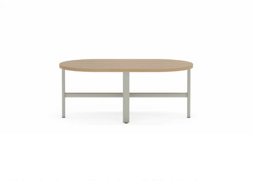Collaborative Spaces™ 17"H Occasional Coffee Table with Racetrack Top - 24"W x 42"D | SCOCC2442