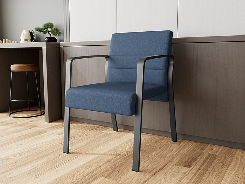 Lesro Waterfall Guest Chair with Leg Base | WF1101